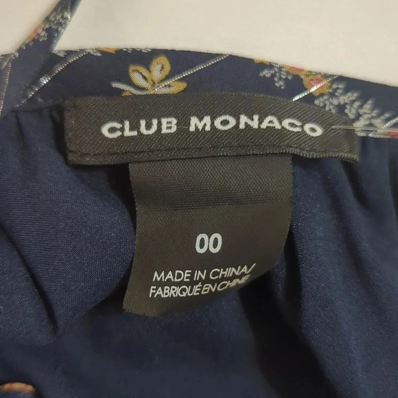 NWT Club Monaco Tansa Dress, Color Sapphire/Bleu Size 00 - Picture 14 of 16